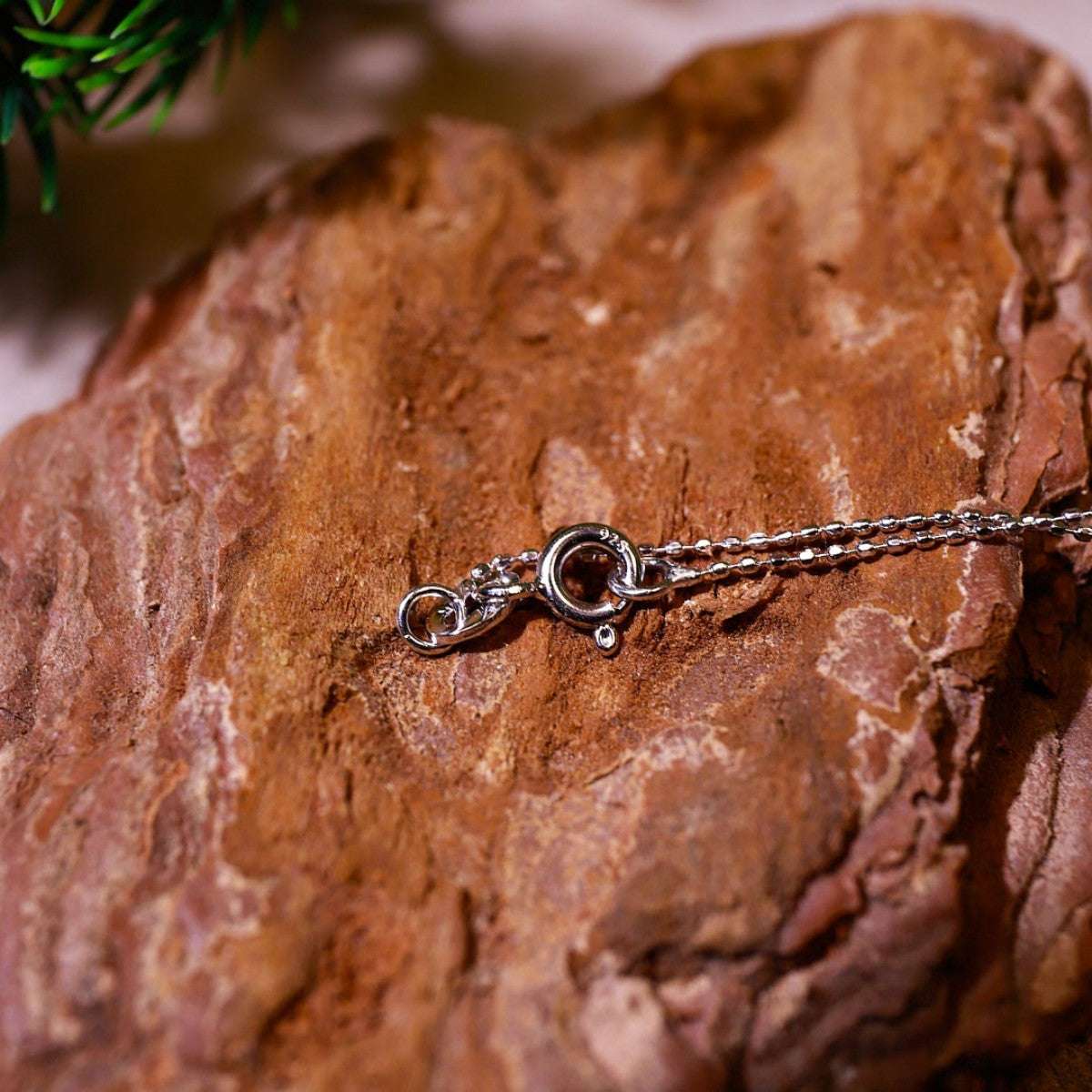 Ink‑Bamboo Whispers| Wood Element Pendant