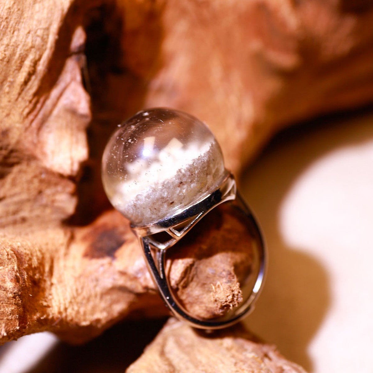 Earthline Aura|Water Element Ring