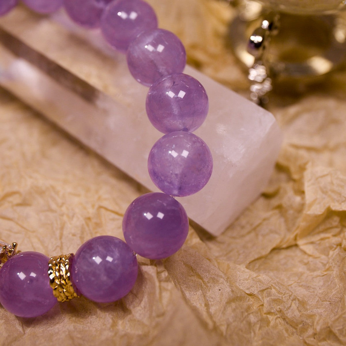 Intuition & Peace|Calm Amethyst Bracelet