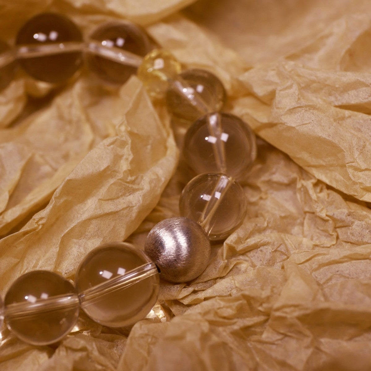 Clarity & Precision|Inner Order Clear Quartz & Citrine Bracelet