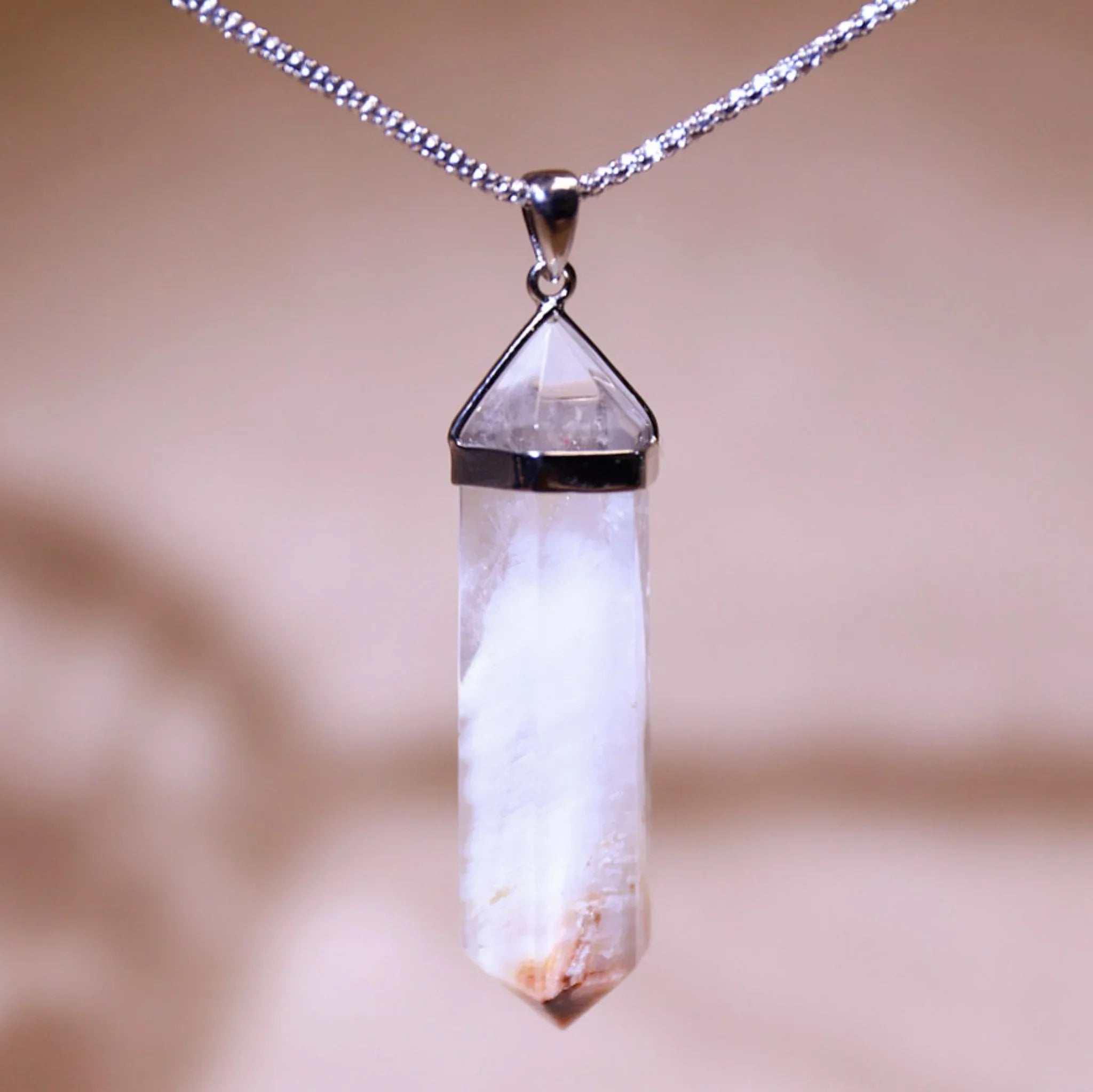 Anchor of Time | Phantom Quartz Necklace - Elementalé