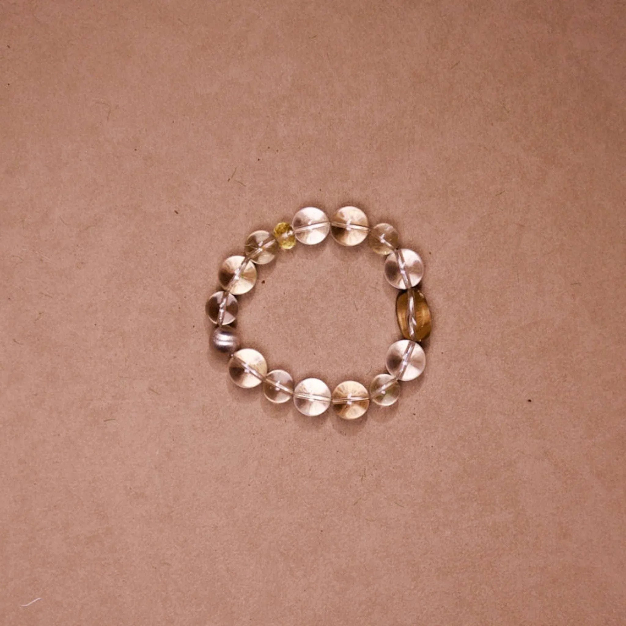 Clear Decisiveness | Quartz & Citrine Focus Bracelet - Elementalé