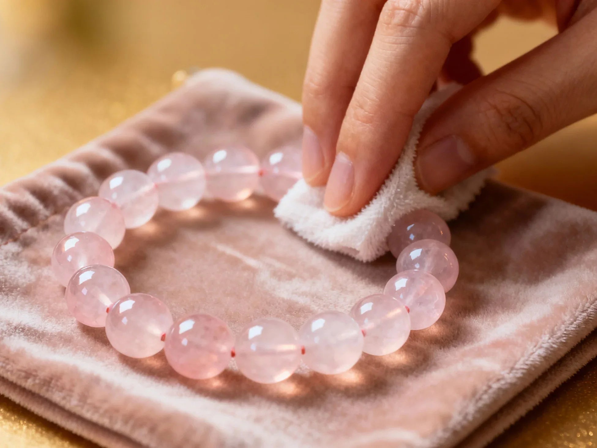 jimeng-2025-11-18-8280-Studio-quality_photo__a_rose_quartz_brac... - Elementalé