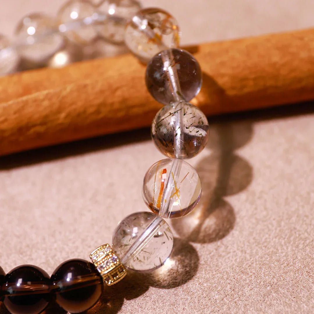 Logic Refined | Smoky Quartz & Citrine Bracelet - Elementalé