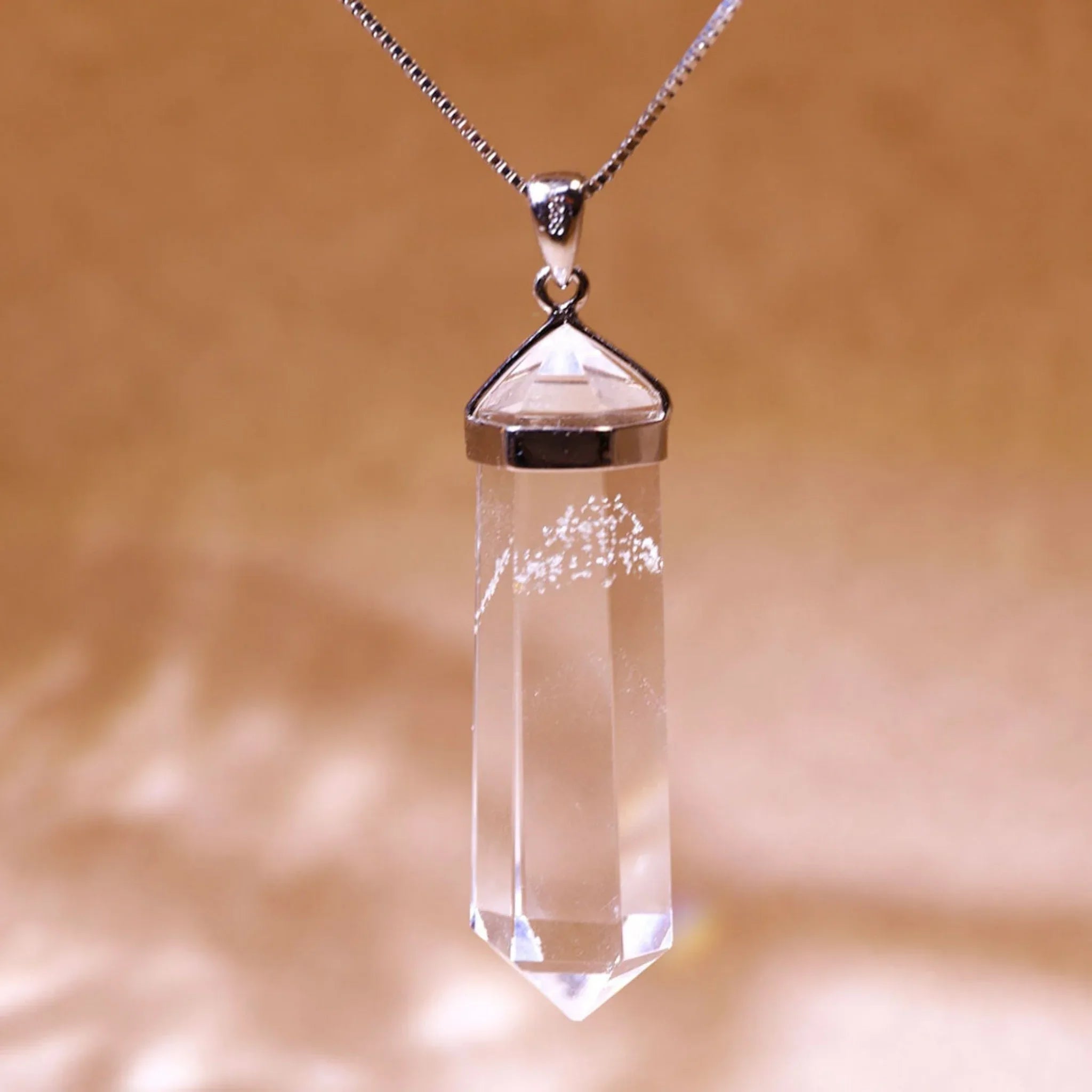 River light Clarity | Clear Quartz Necklace - Elementalé