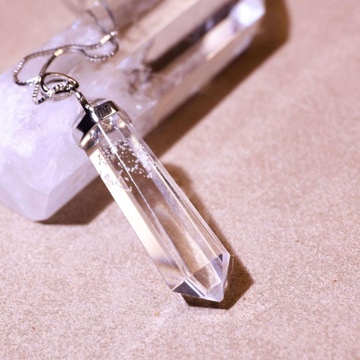 River light Clarity | Clear Quartz Necklace - Elementalé