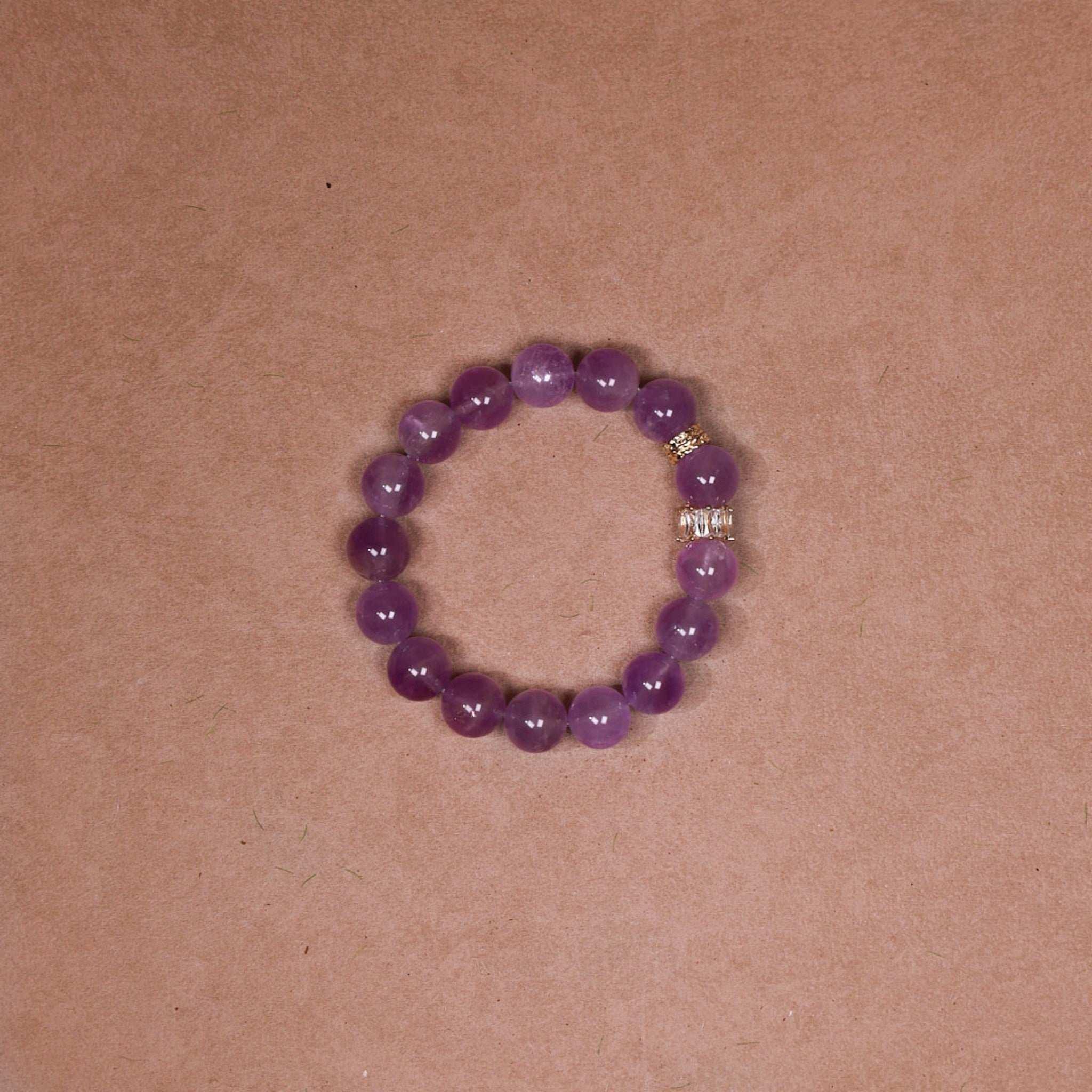 Silent Wisdom | Amethyst Intuition Bracelet - Elementalé