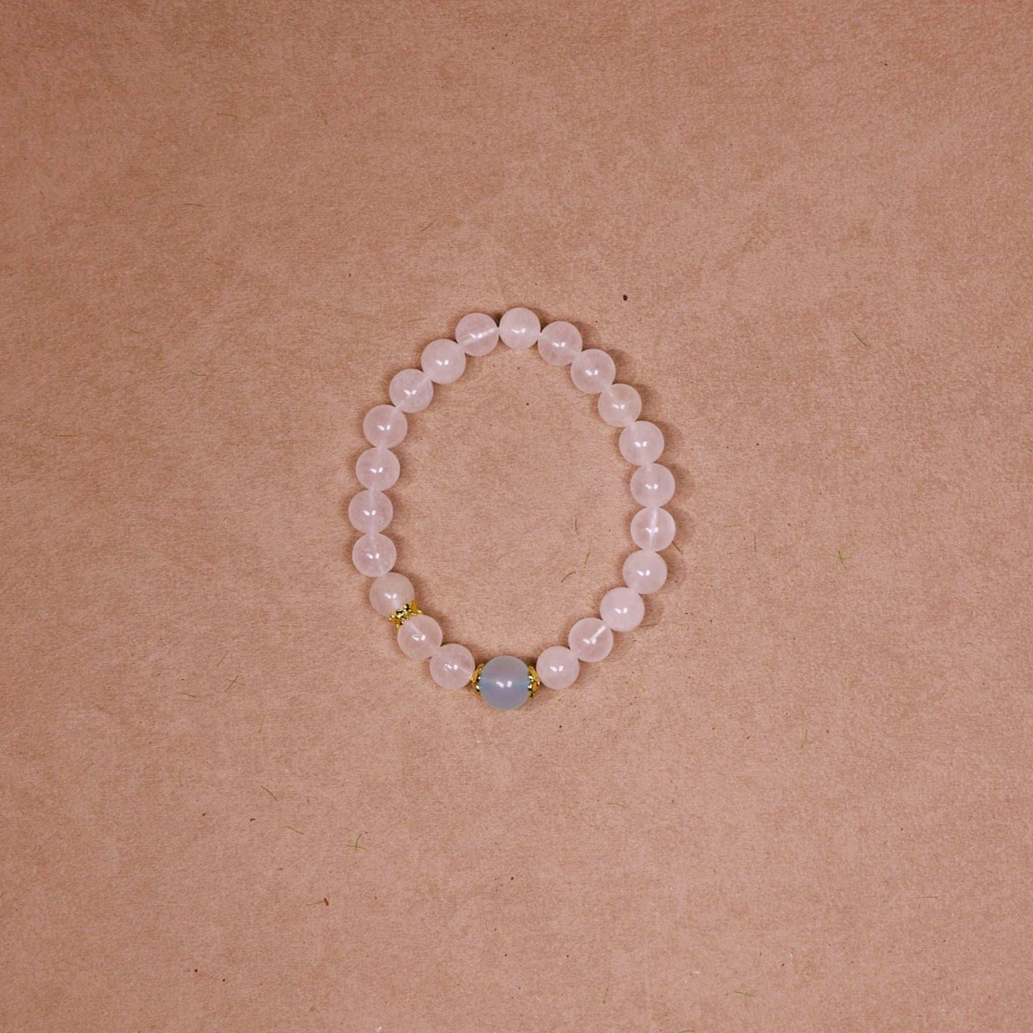 Silent Wisdom | Aquamarine & Moonstone Insight Bracelet - Elementalé