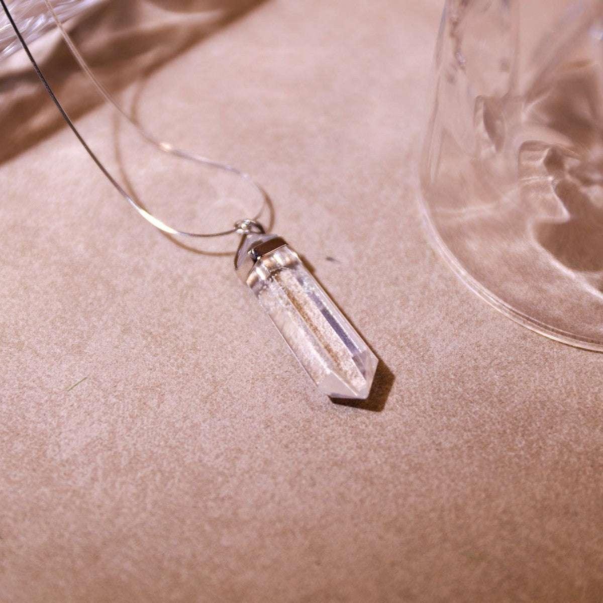 Stardust Clarity | Clear Quartz Necklace - Elementalé