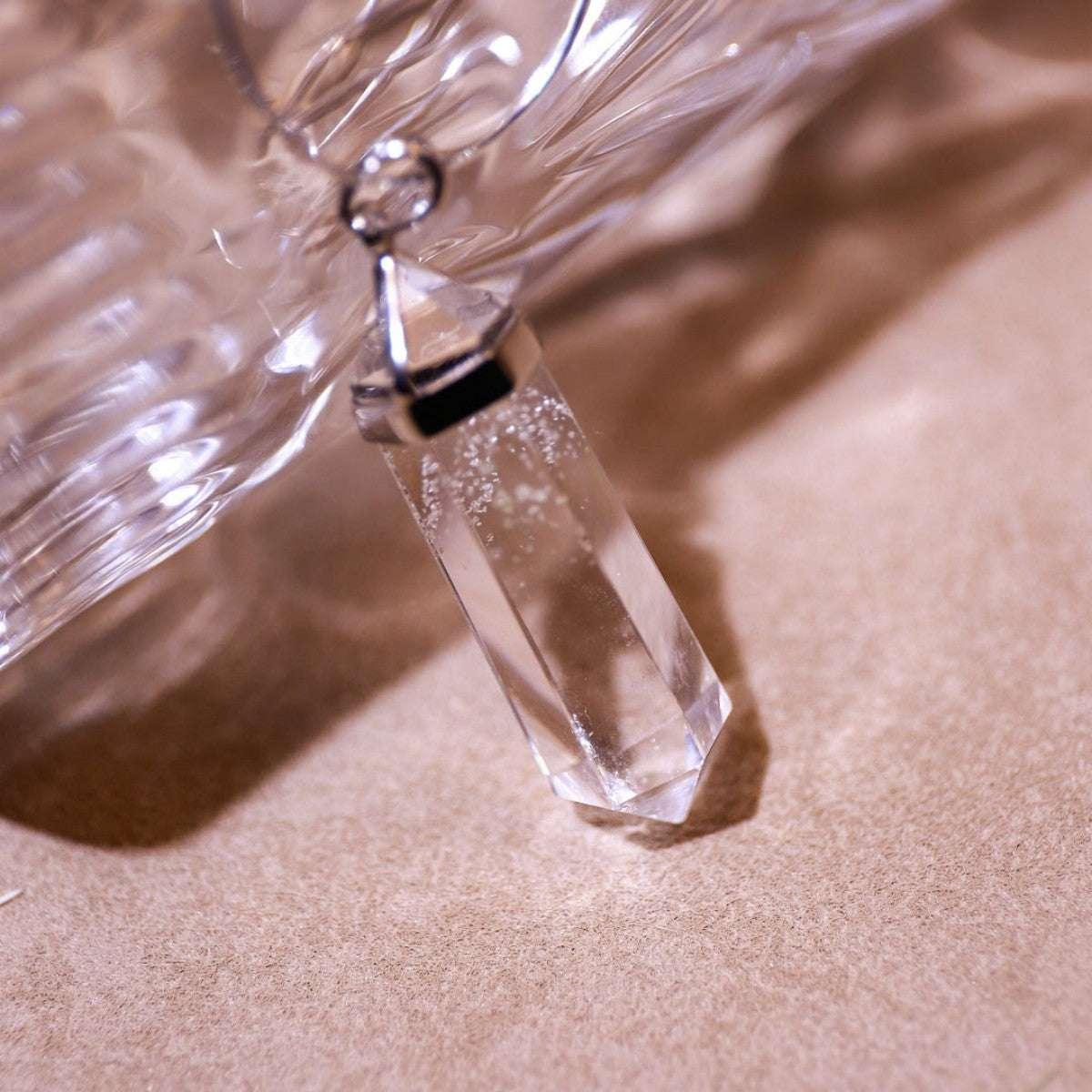 Stardust Clarity | Clear Quartz Necklace - Elementalé