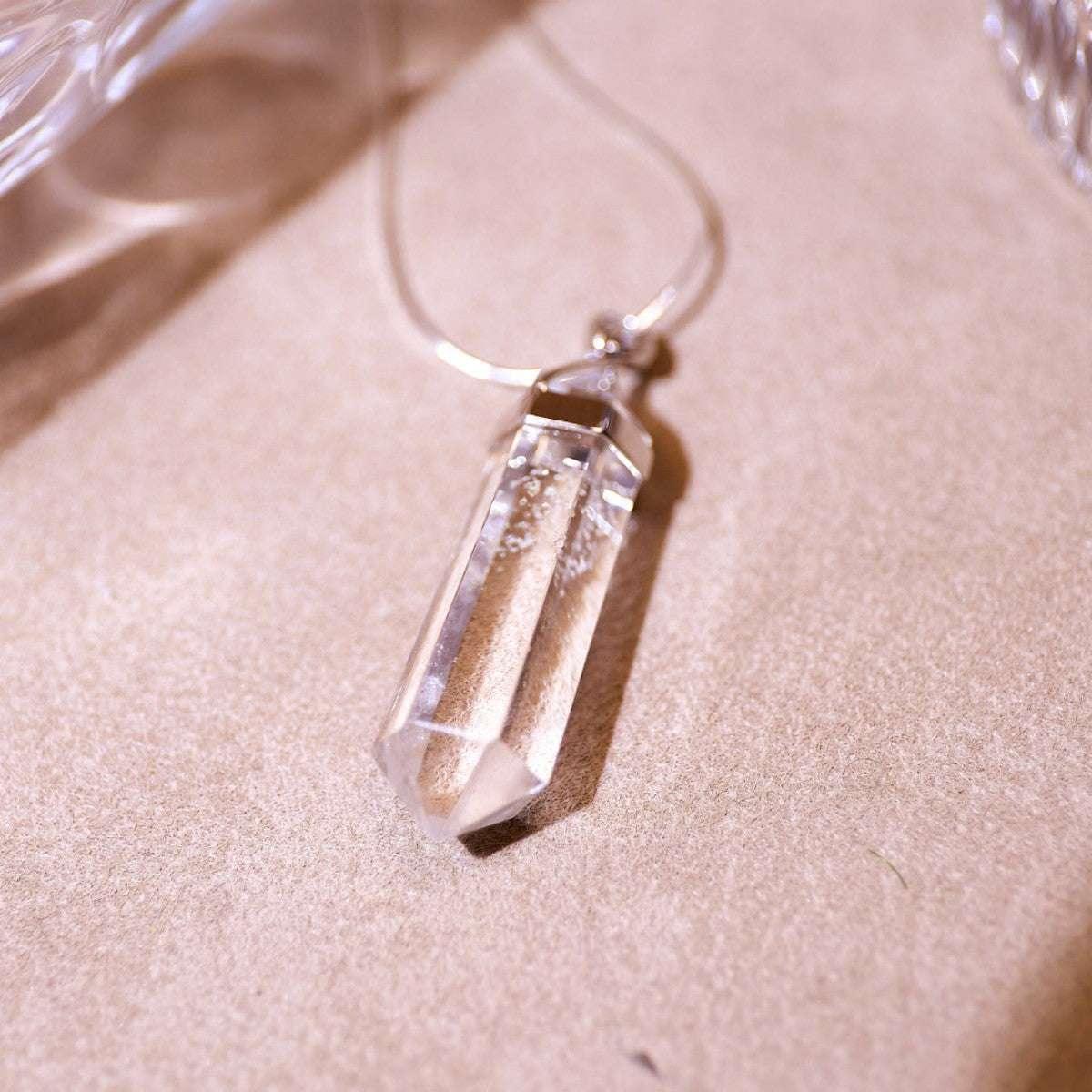 Stardust Clarity | Clear Quartz Necklace - Elementalé