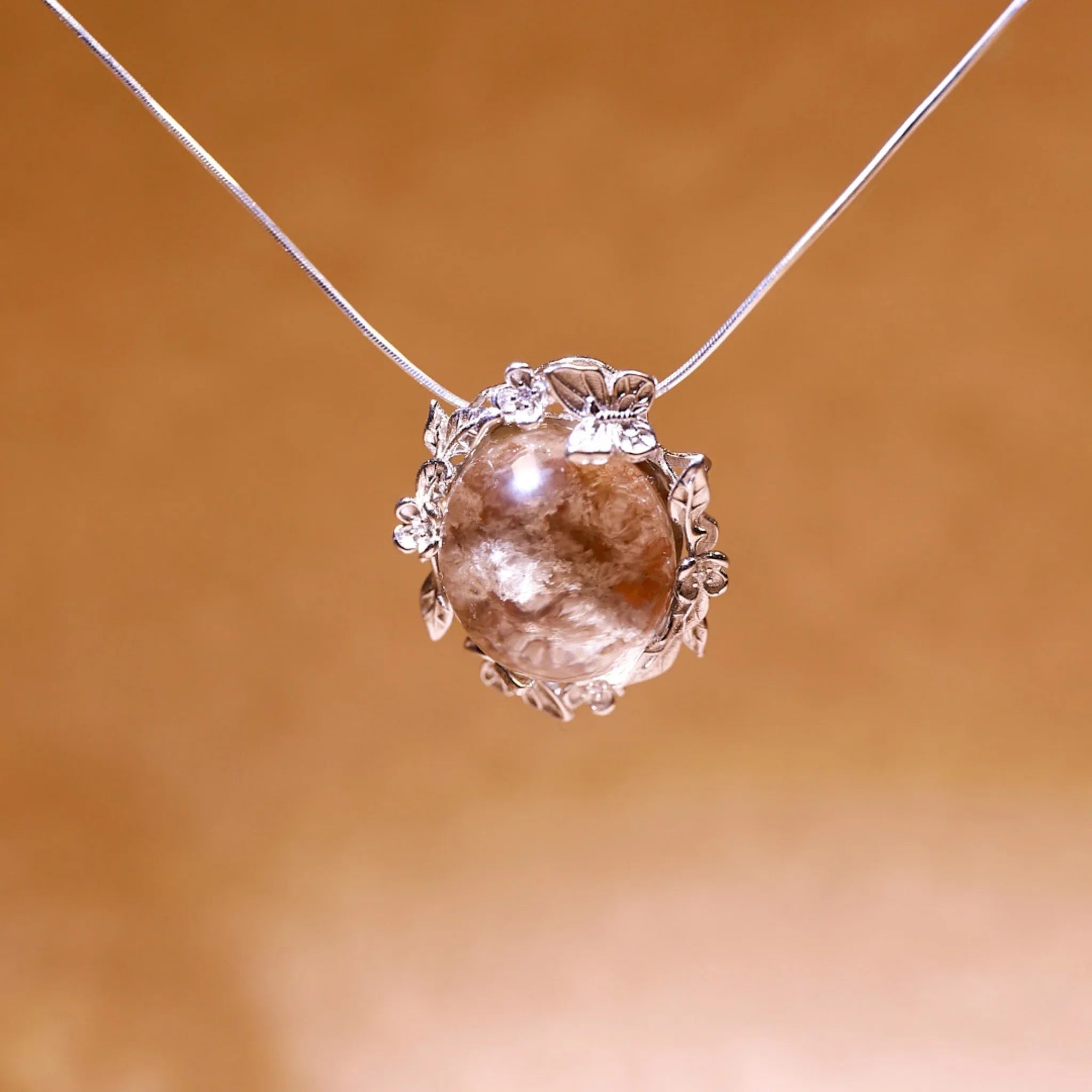 Tranquil Realm | Phantom Quartz Necklace - Elementalé